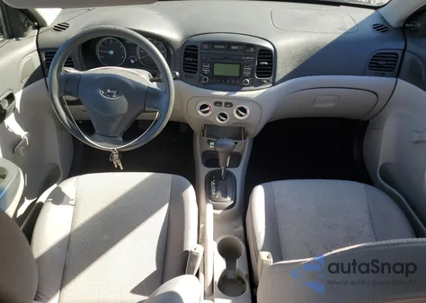 2010 Hyundai Accent Gls z USA, uszkodzony, nr VIN KMHCN4AC4AU475834